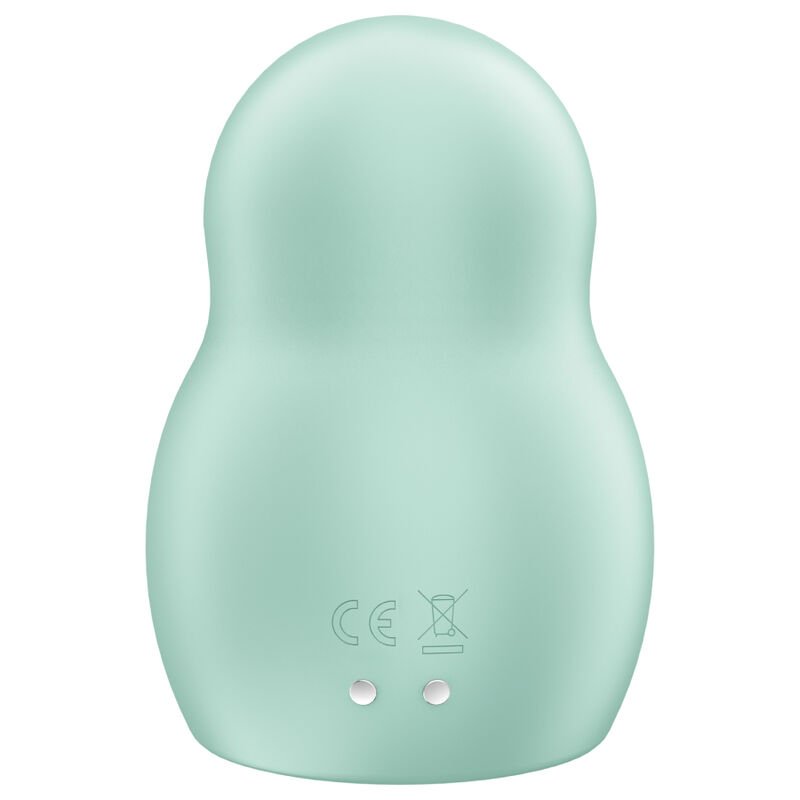 Vibratore Doppio Aria e Vibrazione Portatile, Silicone Soft