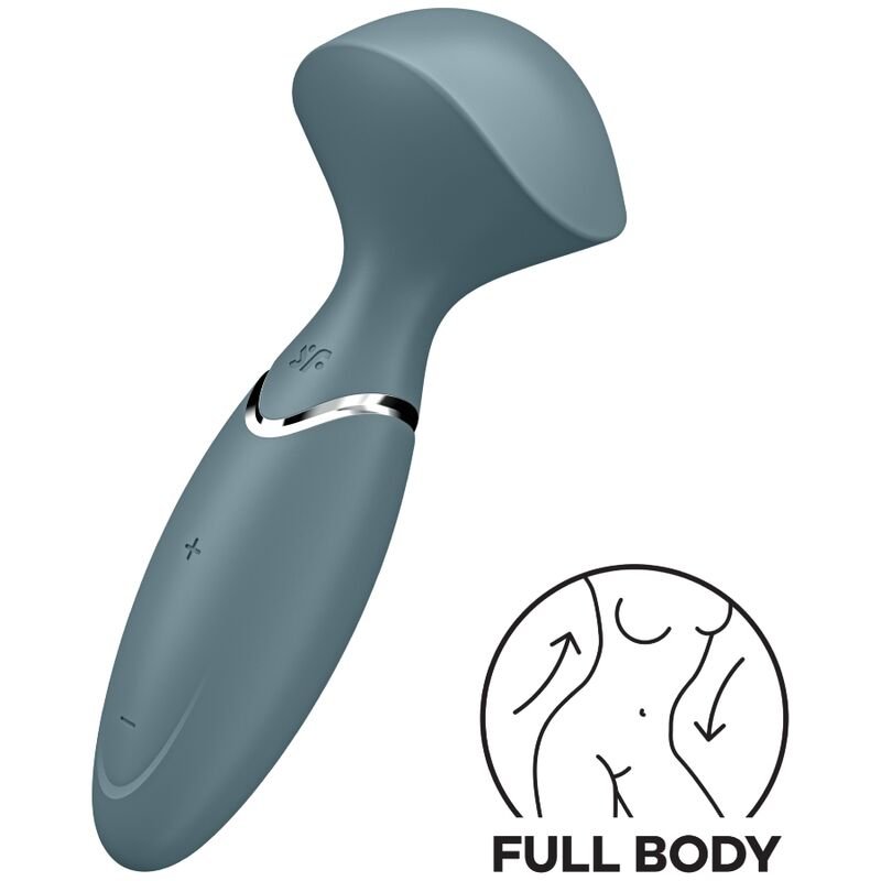 Mini Wand-er: Vibratore compatto 16 cm con 12 stimolazioni potente