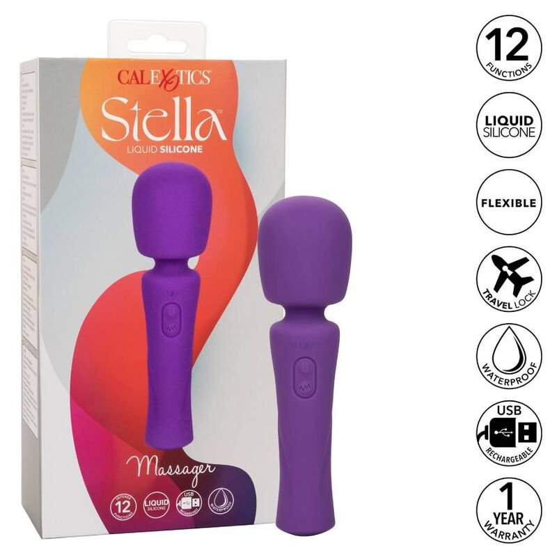 Massaggiatore in Silicone Liquido Stella - Potenza e Flessibilità