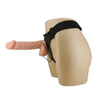 Thumbnail for Dildo Vibrante Regolabile in Silicone Morbido con Imbracatura Elastica
