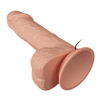 Thumbnail for Dildo Realistico con Vibrazione e Base Sottovuoto - 20 cm in TPR