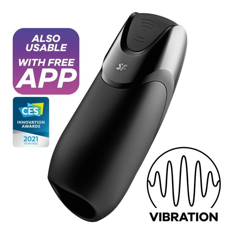 Masturbatore Vibrante Men Vibration+ con App e Silenzioso