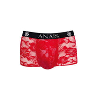 Thumbnail for Boxer Uomo Anais Brave con Pizzo Rosso e Stampa Floreale