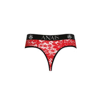 Thumbnail for Perizoma Uomo Anais Brave String S in Pizzo Rosso Floreale