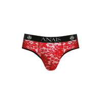 Thumbnail for Perizoma Uomo Anais Brave String S in Pizzo Rosso Floreale