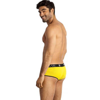 Thumbnail for Slip Uomo Sportivo Tokio Giallo in Microfibra Adattabile