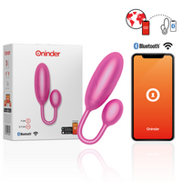 Thumbnail for Uovo Vibrante ONINDER Denver Rosa con App – 7 x2.7 cm, Massima Intimità
