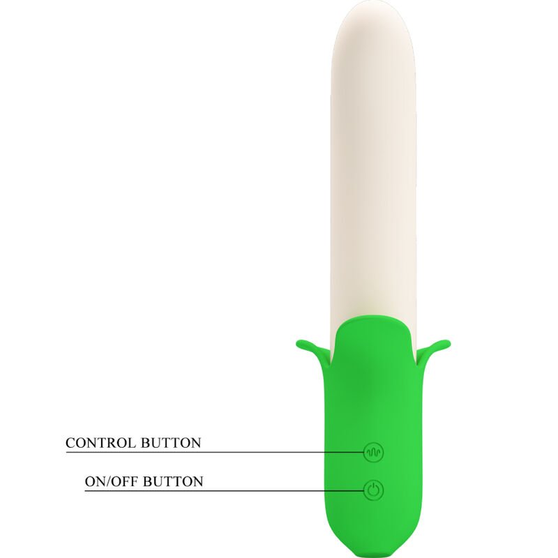 Vibratore Silicone Banana Knight Pretty Love con 7 vibrazioni intense
