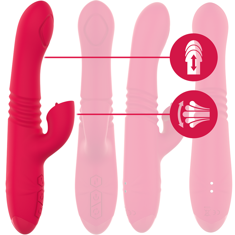 Vibratore multifunzione DUA INTENSE, stimolazione personalizzata e waterproof