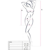 Thumbnail for Bodystocking Sexy PASSION in Rete Nero – Taglia Unica e Alta Qualità