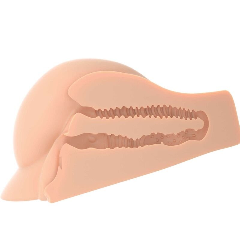 Masturbatore Realistico con Sedere Grande e Schemi Diversi XL