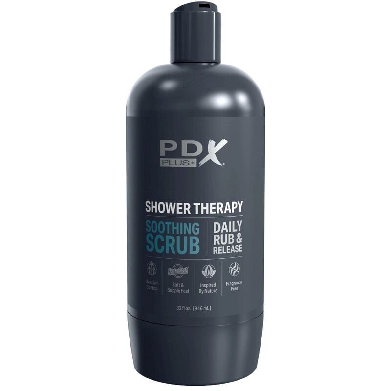 Shower Therapy Stroker Discreto con Ventosa e Dettagli Realistici