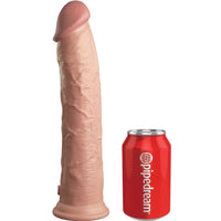 Thumbnail for Dildo in silicone King Cock Elite doppia densità con ventosa per uso con imbracatura