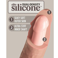 Thumbnail for Dildo in Silicone King Cock Elite con Vibrazione e Ventosa Antiscivolo