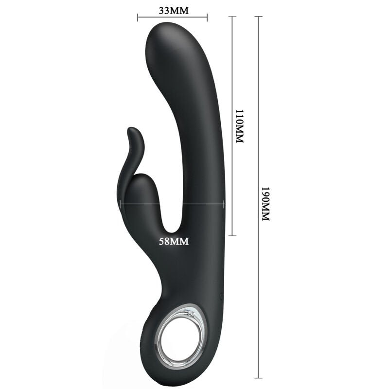 Vibratore Rabbit Ricaricabile con Calore e 7 Vibrazioni Esclusive