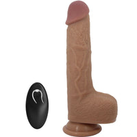 Thumbnail for Vibratore realistico con ventosa e telecomando per piacere mani libere