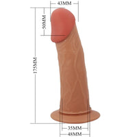 Thumbnail for Imbracatura con Dildo Cavo e Stimolazione Venata, Impermeabile