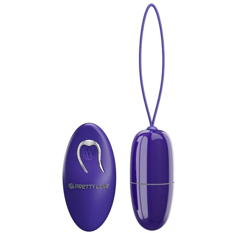 Uovo Vibrante Wireless con 12 Modalità di Piacere Viola
