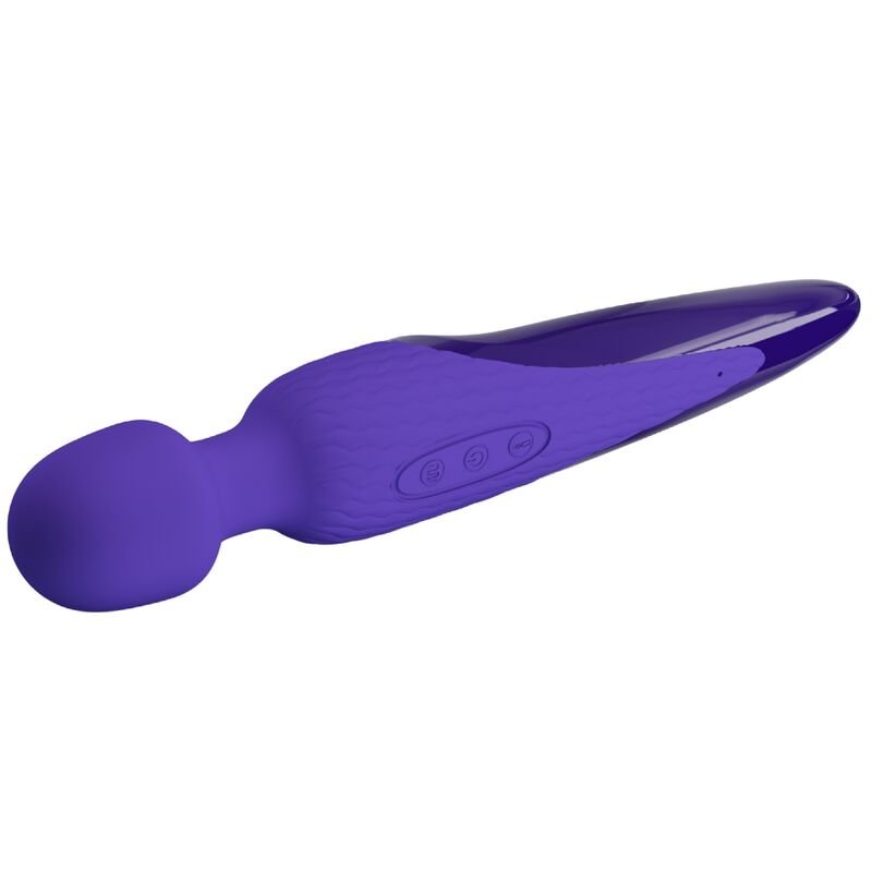 Bacchetta Vibrante Riscaldante 48°C, 7 Vibrazioni, Silicone Medico