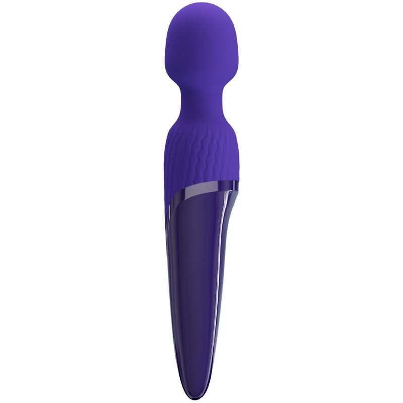 Bacchetta Vibrante Riscaldante 48°C, 7 Vibrazioni, Silicone Medico