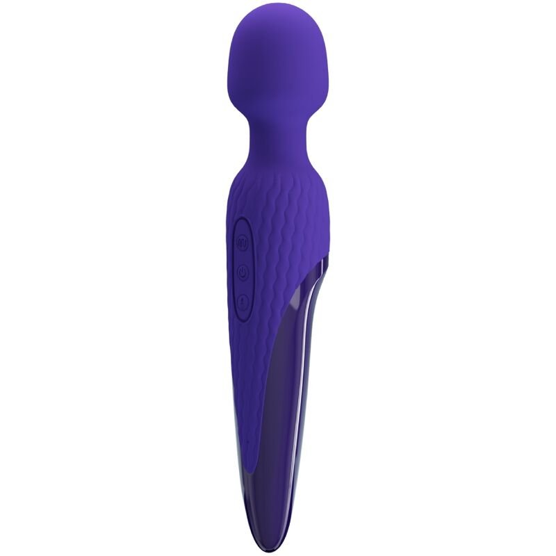 Bacchetta Vibrante Riscaldante 48°C, 7 Vibrazioni, Silicone Medico