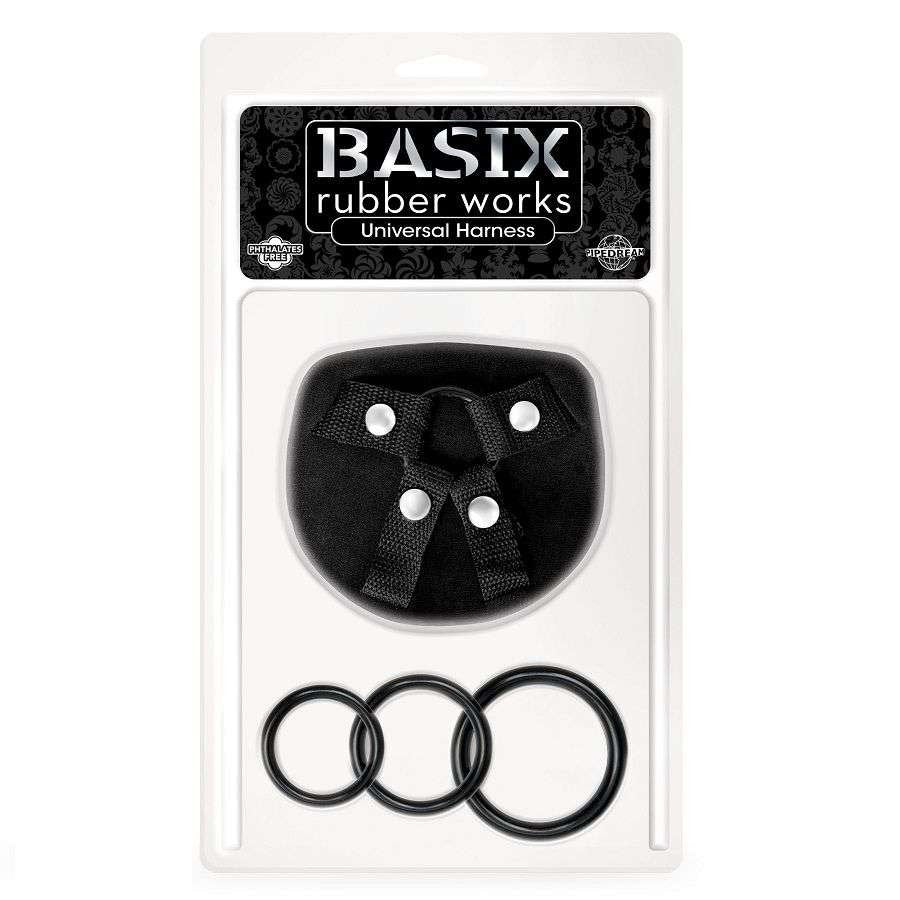 Imbracatura Universale BASIX Regolabile con Anelli in Silicone Vari Taglie