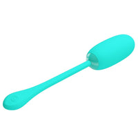 Thumbnail for Proiettile Vibrante a Uovo Ricaricabile 12 Vibrazioni Verde Acqua