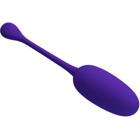 Thumbnail for Uovo Vibrante in Silicone Viola con 12 Modalità di Vibrazione Personalizzabili