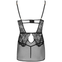Thumbnail for Set Sensuale in Pizzo e Rete Nera - Eleganza e Seduzione
