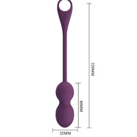 Thumbnail for Palline Kegel Vibranti Pretty Love con 12 Funzioni e App Controllo Bluetooth