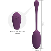 Thumbnail for Uovo Vibrante Ricaricabile con App – Stimolazione Intensa Viola