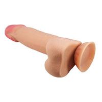 Thumbnail for Dildo Realistico con Ventosa e Pelle Scorrevole, 22 cm TPR