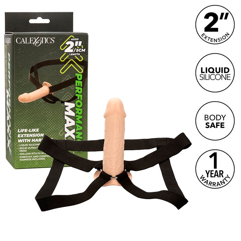 Imbracatura Realistica Estensibile in Silicone Liquido 5 cm Sicura