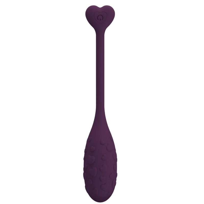 Ovetto Vibrante Wireless con App, Silicone Lilla, 12 Vibrazioni
