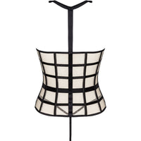 Thumbnail for Set Corsetto Sensuale e Perizoma Nero - Eleganza Provocante in Due Pezzi