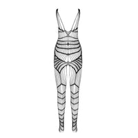 Thumbnail for Bodystocking PASSION Sexy in Rete con Pizzo e Resistente