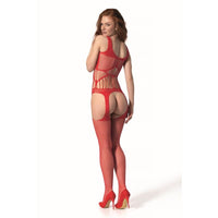 Thumbnail for Bodystocking PASSION: Eleganza Sexy in Rete e Pizzo Resistente
