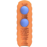 Thumbnail for Masturbator con Palline Interni, Morbido e Impermeabile Arancione