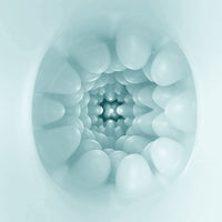 Thumbnail for Masturbator Impermeabile Blu con Guaina Stimolante per Piacere Intenso