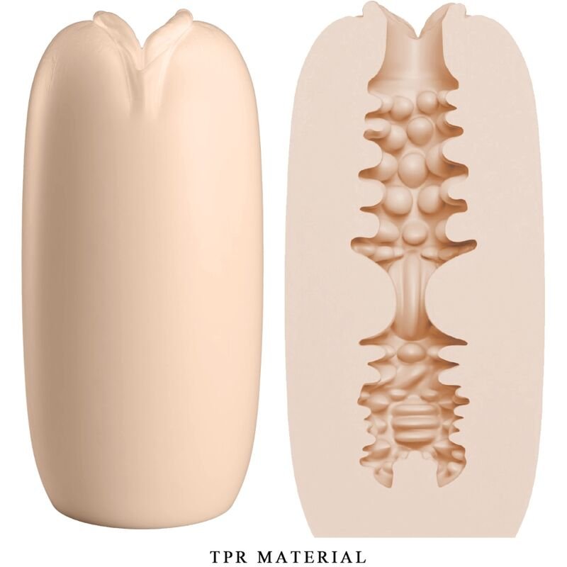 Masturbator Maschile Impermeabile in TPR per Piacere Intenso