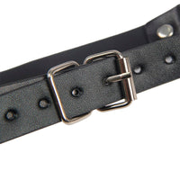 Thumbnail for Cintura Leather Bondage Sublime Nero - Eleganza e Seduzione