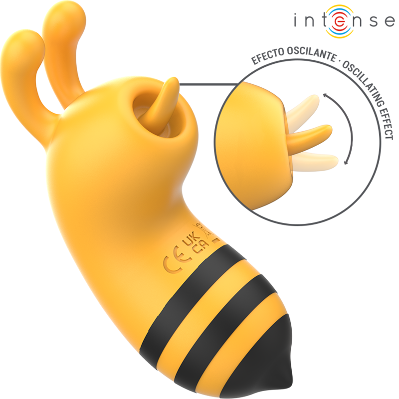 Stimolatore Clitorideo Ape Giallo - Vibrazioni Potenti e Silenziose