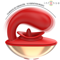 Thumbnail for Vibratore U ergonomico con 10 modalità, stimolazione interna ed esterna