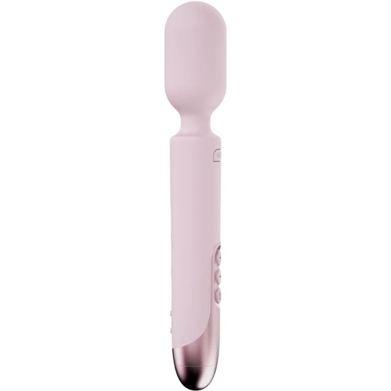 Vibratore Pro Wand con LED multicolore e controllo app per piacere intenso