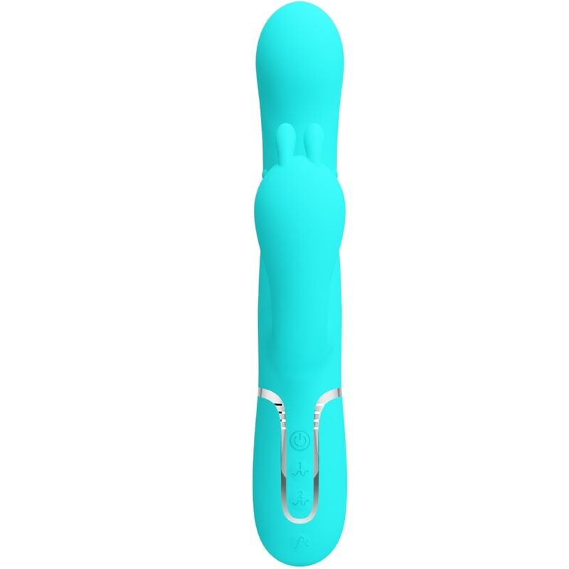 Vibratore Rabbit Triplo con Stimolatore Anale e Vibrazioni Potenti