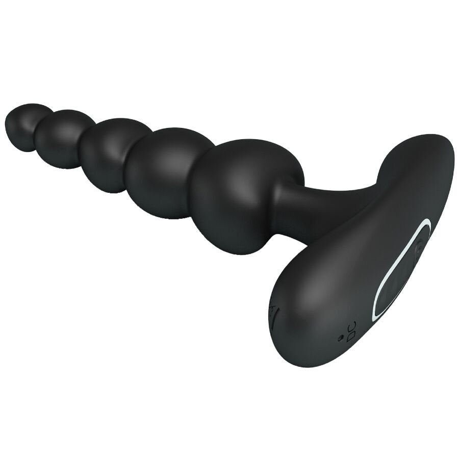 Plug Anale con Palline Graded e Vibrazioni Silenziose