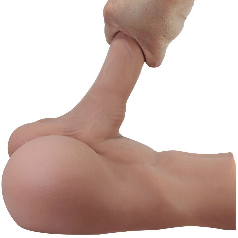 Torso Muscoloso e Stimolante – Masturbatore Flessibile e Impermeabile