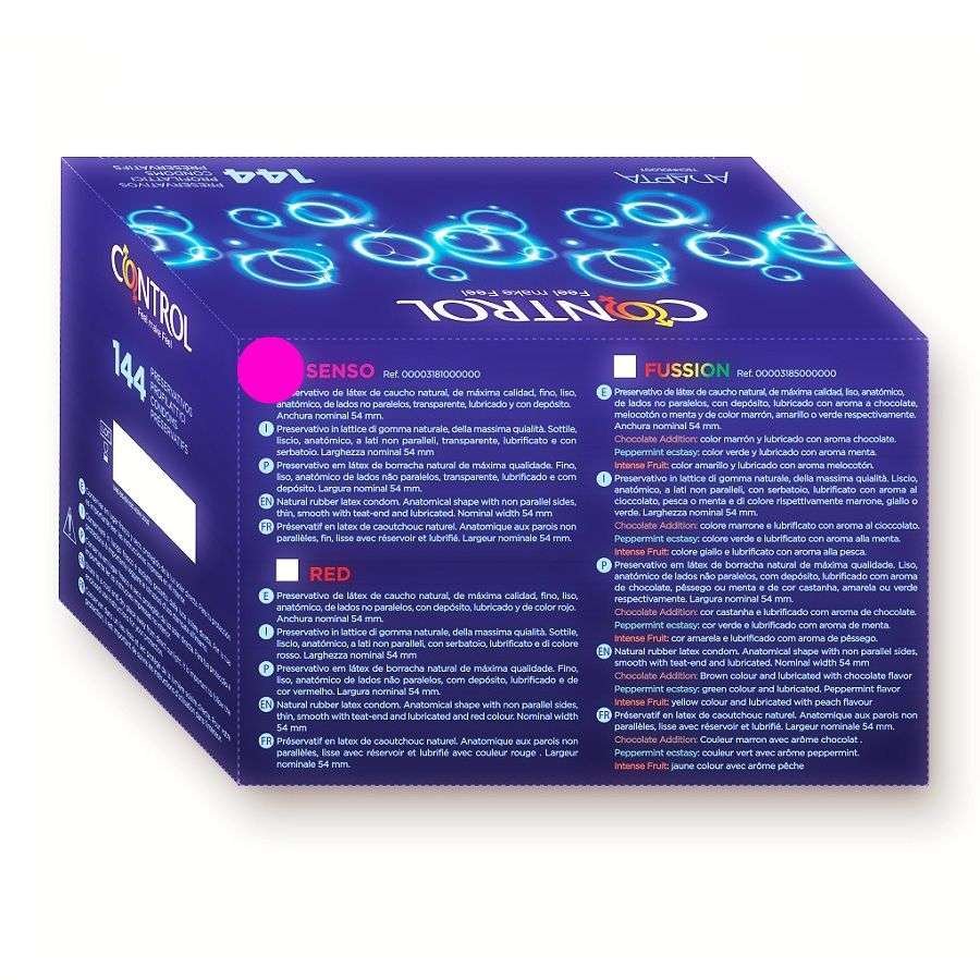 Preservativi Control Adapta Senso Sottile e Anatomico, 144 pz