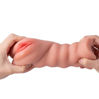 Thumbnail for Masturbatore vibrante realistico SHEQU in silicone ipoallergenico
