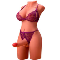Thumbnail for Torso Realistico XISE con Dildo, Vibrazione e Spinta Automatica